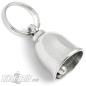 Preview: Blank Biker-Bell without Motif simple small Bell Motorcyclist Lucky Charm Gift