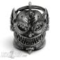 Preview: 3D Gremlin Biker Bell Shrunken Head Gremlin Deterrent Motorcycle Lucky Charm Gift