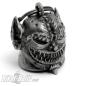 Preview: 3D Gremlin Biker Bell Shrunken Head Gremlin Deterrent Motorcycle Lucky Charm Gift