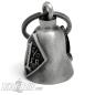 Preview: Dark Gray Onepercenter Biker Bell for Outlaw Motorcycle Clubs MC Lucky Charm