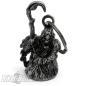 Preview: 3D Grim Reaper Motorcycle Bell detailed Sam Cro Biker Gift Lucky Charm