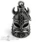 Preview: 3D Viking with Beard and Helmet Detailed Biker Bell Motorcyclist Lucky Charm