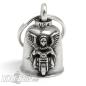 Preview: Motorradfahrer Schutzengel Gremlin Bell Geschenk Biker Angel Glücksbringer Glocke