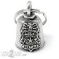 Preview: Biker Police Gremlin Bell Protect and Serve Motorcycle Gift Lucky Charm Present