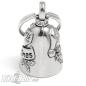 Preview: Santa Claus Guardian Bell merry Christmas Biker Bell Lucky Charm Christmas Gift