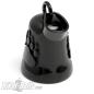 Preview: Black Bear Paw Biker Bell made of blackened stainless steel Biker Lucky Bell