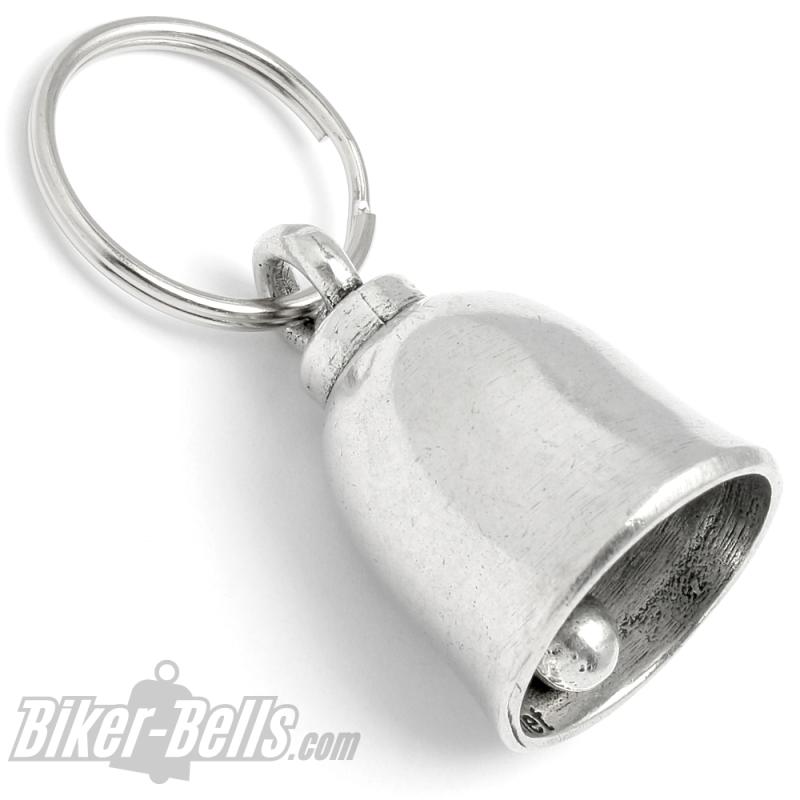 Blanko Biker-Bell ohne Motiv schlichte kleine Glocke Motorradfahrer Geschenk