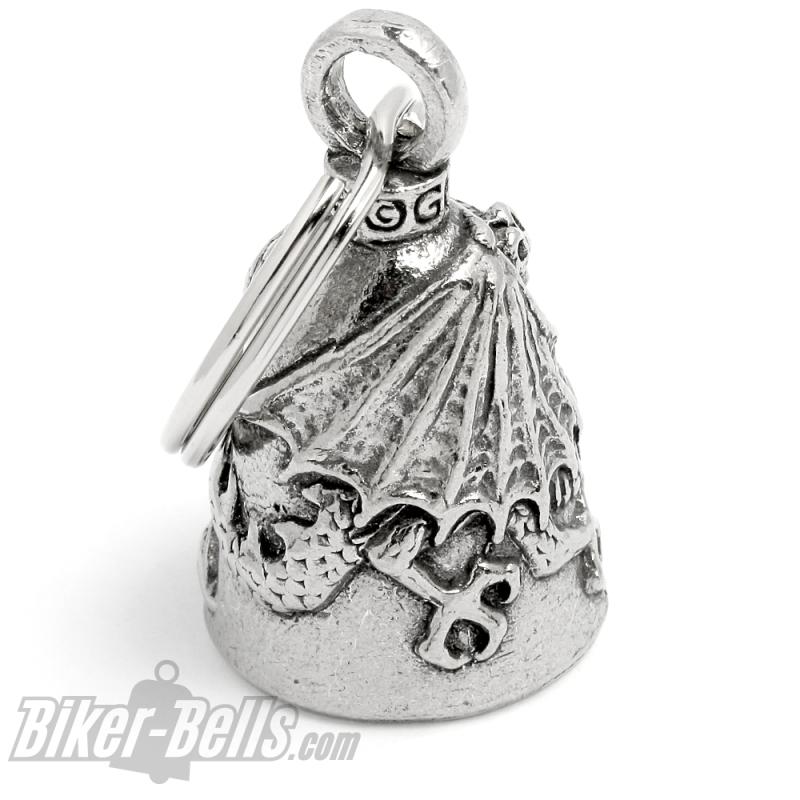 Lucky Dragon Guardian Bell Fire Dragon Motorcycle Bell Biker Gift Lucky Charm