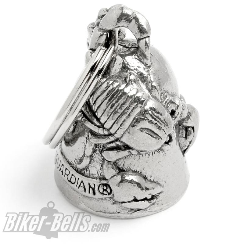 Guardian Bell with 2 Scorpions Zodiac Sign Lucky Charm Motorcycle Bell Gift