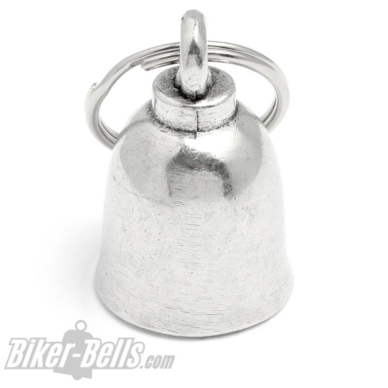 Blank Biker-Bell without Motif simple small Bell Motorcyclist Lucky Charm Gift