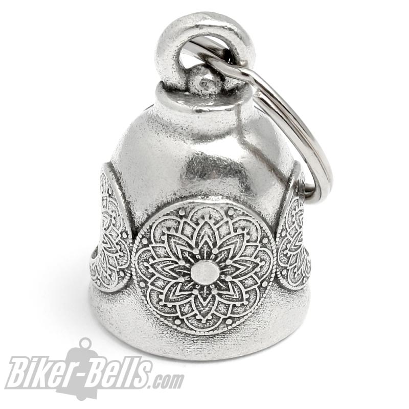 Moon Biker Bell Symbol of the Moon Goddess Three Moons Motorcycle Lucky Charm Gift