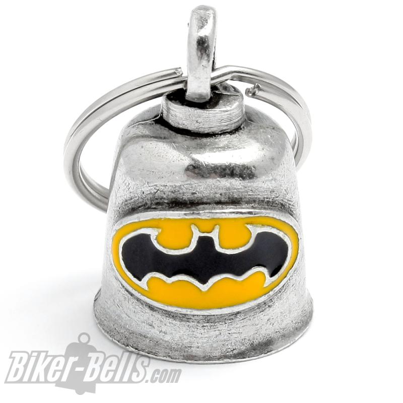 Batman Biker Bell Motorcycle Gift for Superheroes Original Gremlin Bell Lucky Charm