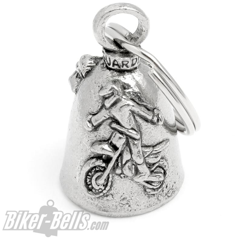 Motocross Guardian Bell Glücksbringer Geschenk MX Motorsport Offroad Stunt Show