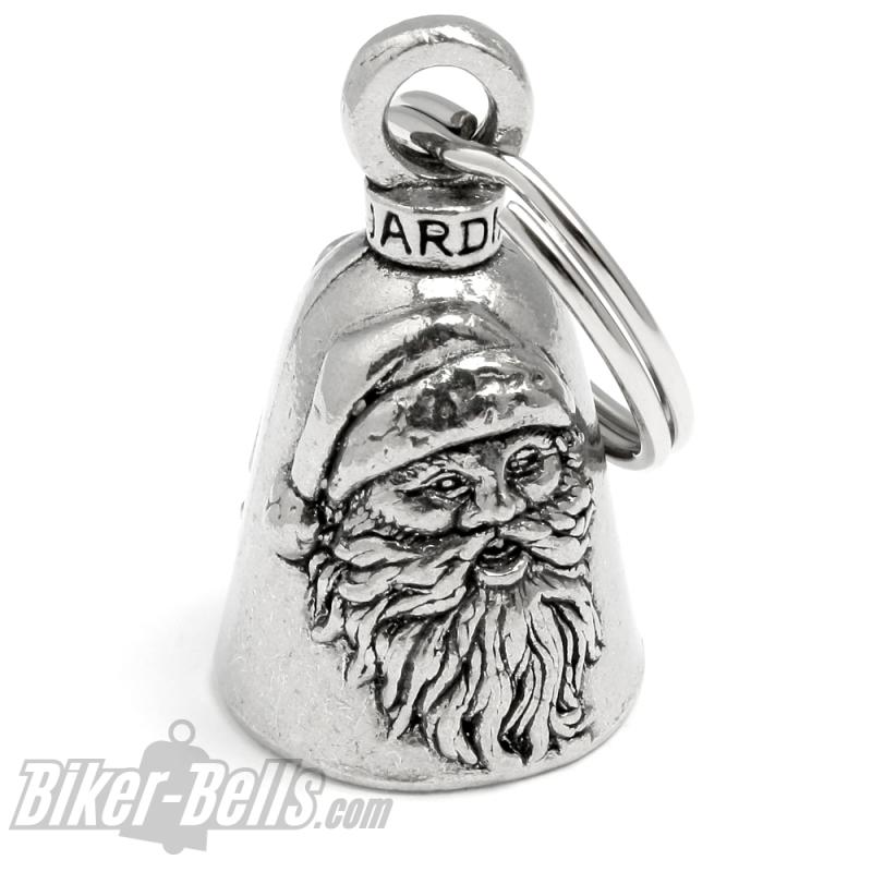 Santa Claus Guardian Bell merry Christmas Biker Bell Lucky Charm Christmas Gift