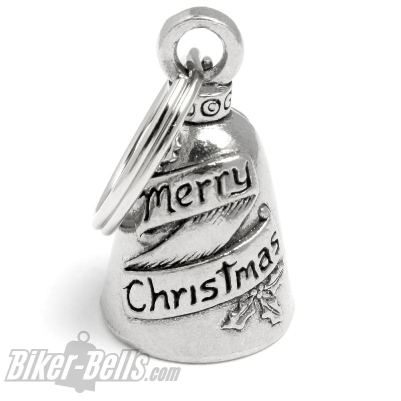 Santa Claus Guardian Bell merry Christmas Biker Bell Lucky Charm Christmas Gift