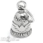 The Original Guardian Bell Biker-Bell mit Logo Motorrad Glücksbringer Geschenk