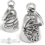 Santa Claus Guardian Bell merry Christmas Biker Bell Lucky Charm Christmas Gift